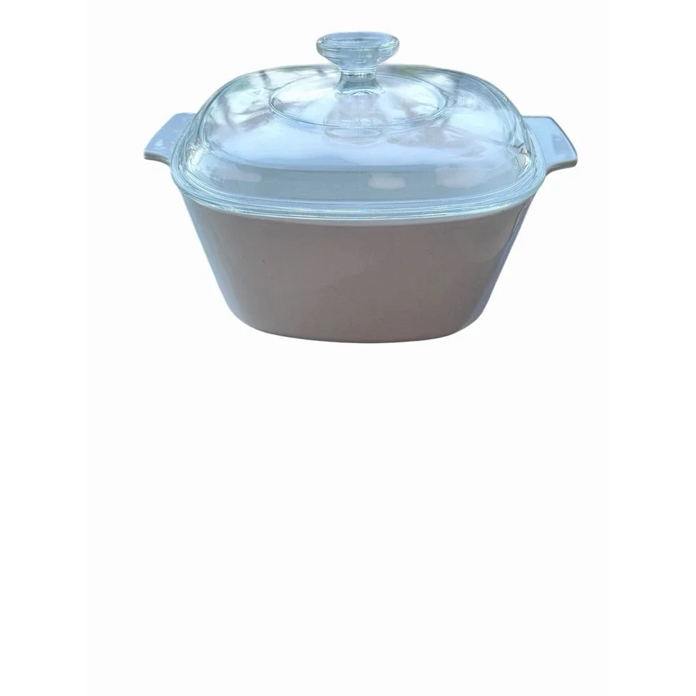 Vintage~Corning Ware White Coupe
